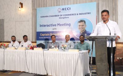 KCCI organized an Interactive Meeting with Captain Brijesh Chowta