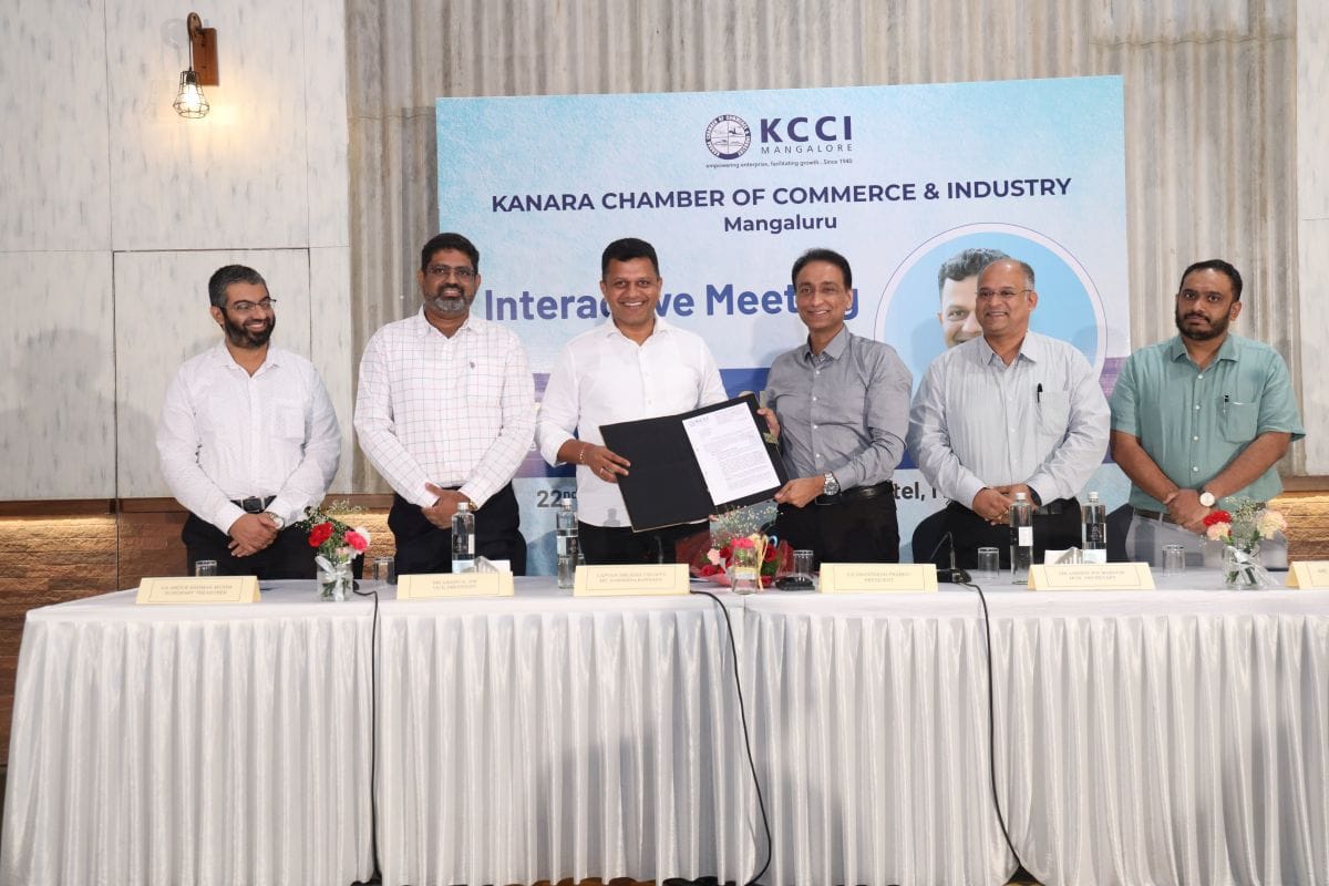 KCCI organized an Interactive Meeting with Captain Brijesh Chowta