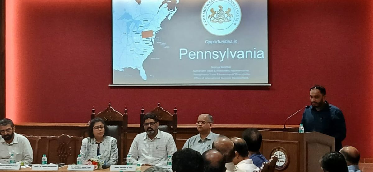 KCCI organized an Interactive meeting with FDI representative of the State of Pennsylvania