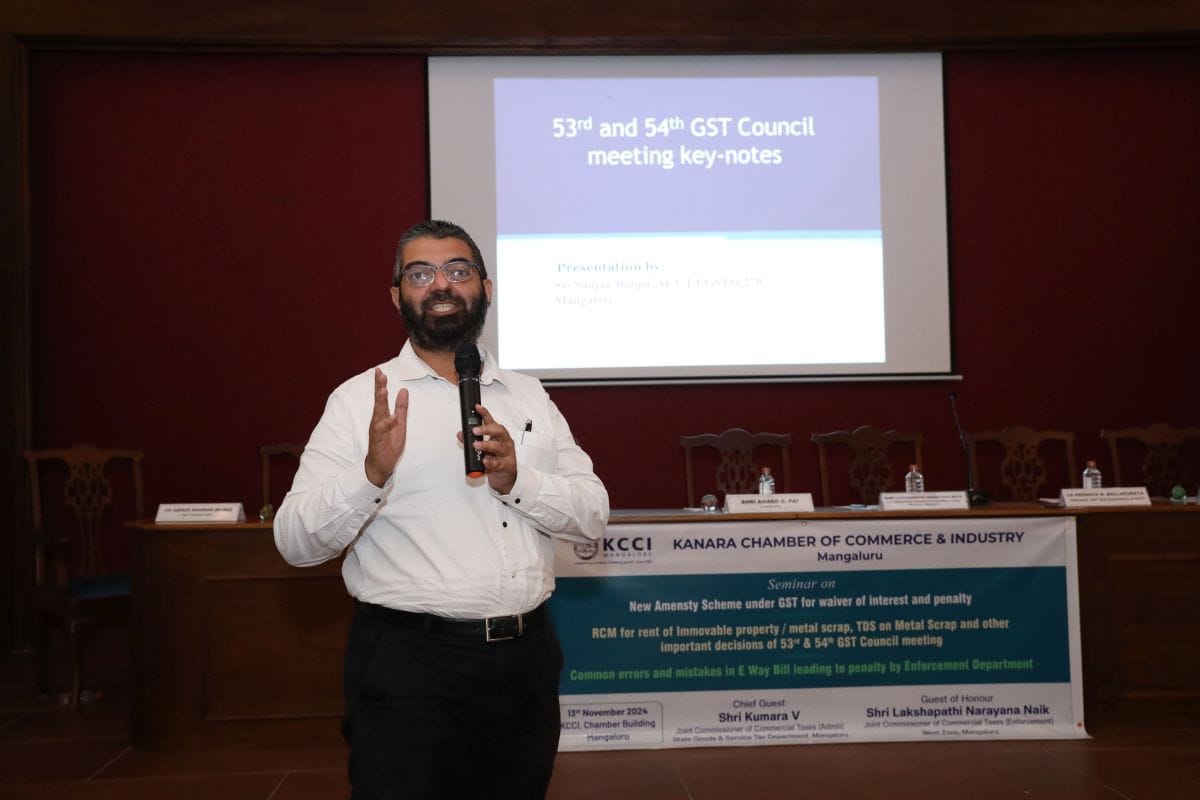 Seminar on various topics under GST